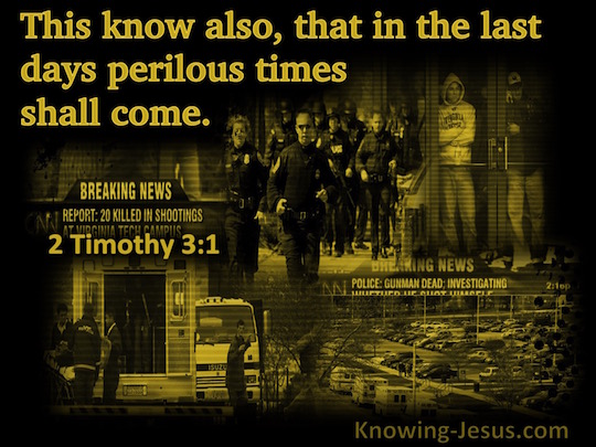 2 Timothy 3:1 - Verse of the Day