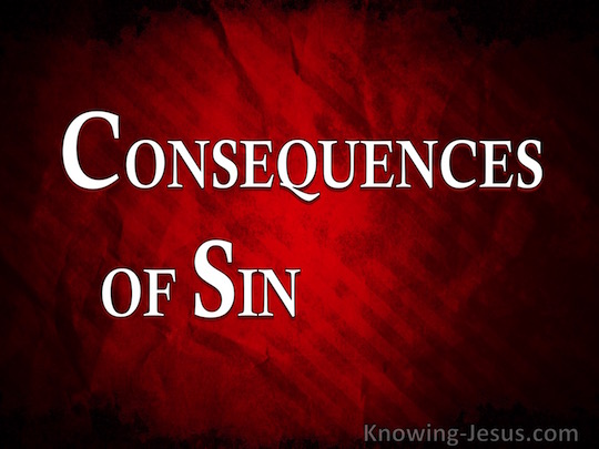 Consequences of Sin - Daily Devotional