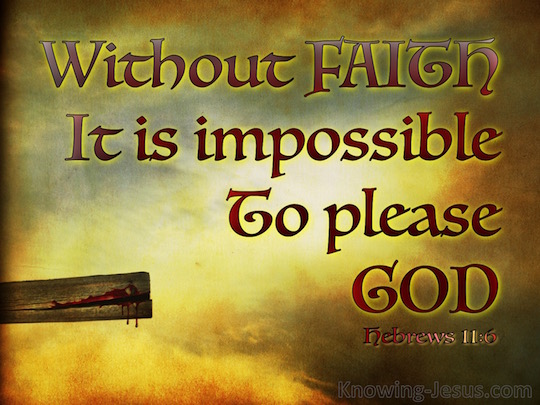 Hebrews 11 6 Verse Of The Day