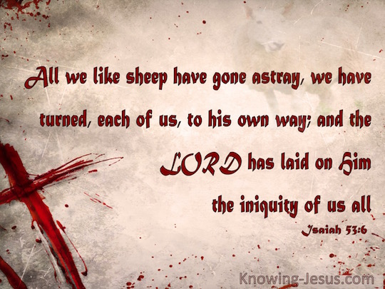 Isaiah 53 6 Verse Of The Day isaiah-53-6-verse-of-the-day