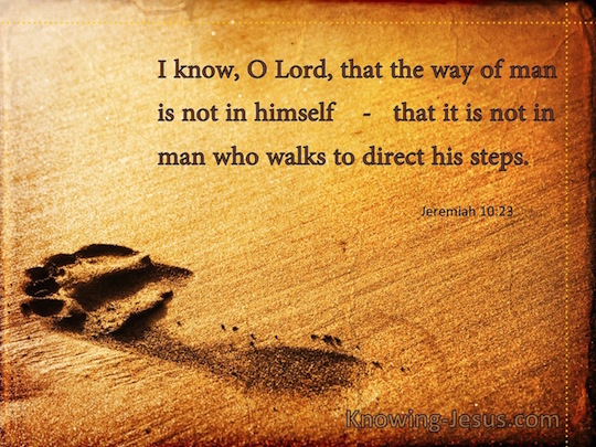 jeremiah 10 2- 3-4