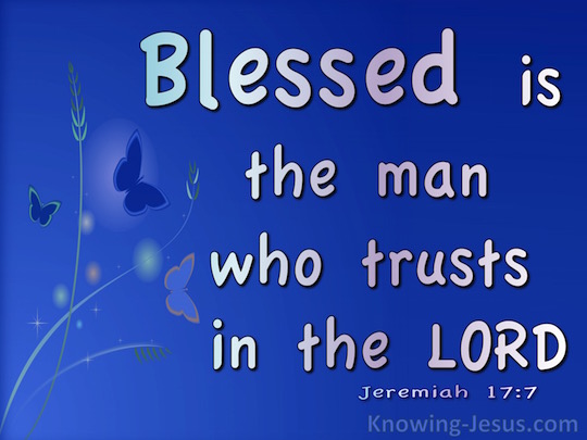 Jeremiah 17:7 - Verse of the Day
