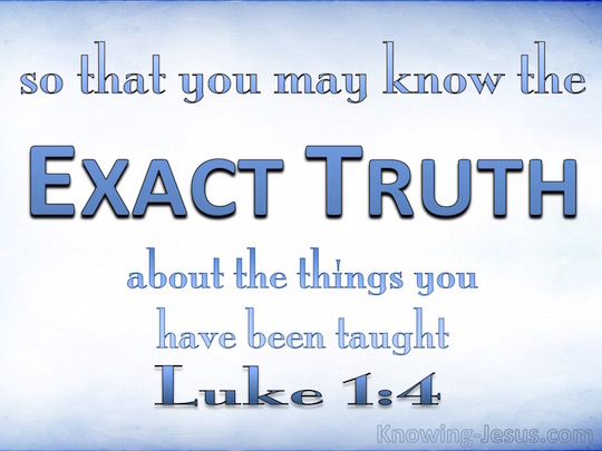 Luke 1 4 Verse Of The Day luke-1-4-verse-of-the-day