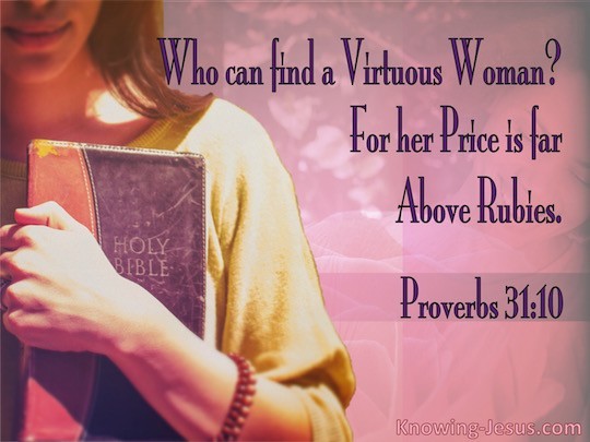 Proverbs 31:10 - Verse of the Day