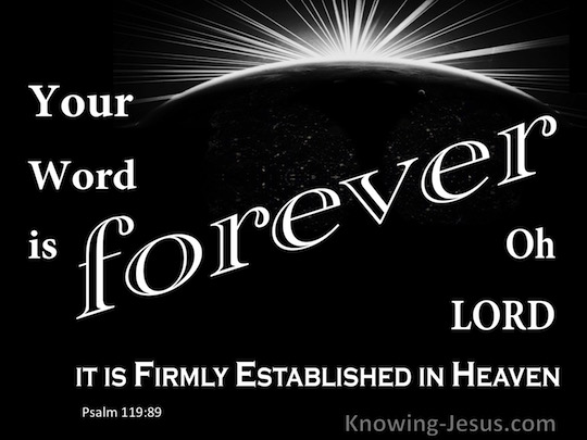  Psalm 119 89 Verse Of The Day