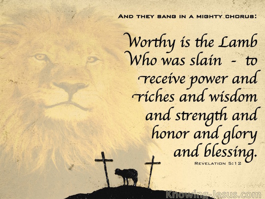 Revelation 5 12 Verse Of The Day revelation-5-12-verse-of-the-day