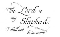 The Lord Is My Shepherd