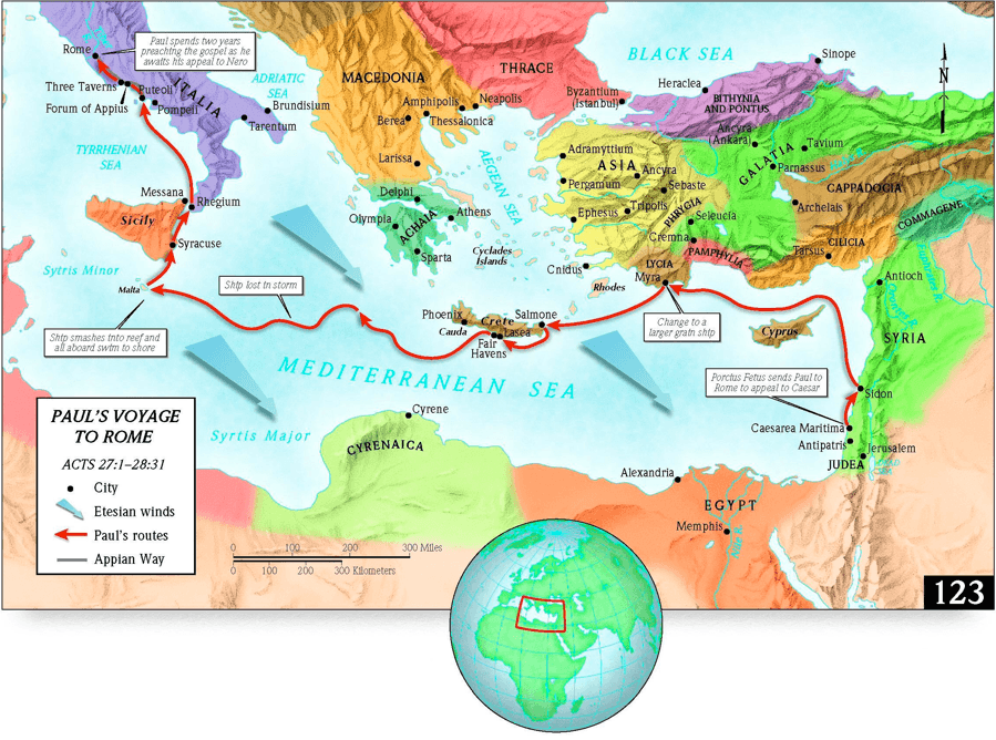 Paul's Journey to Rome